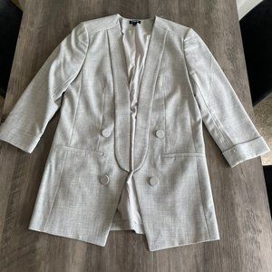 Express Gray Blazer